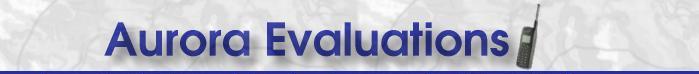 Aurora Evaluations