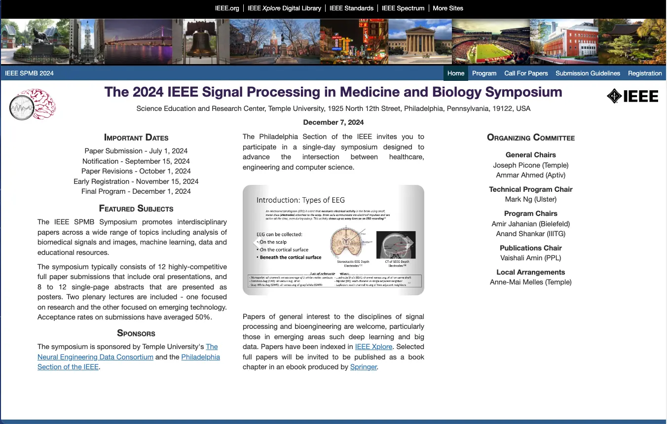 IEEE SPMB 2024