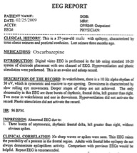 An EEG Report