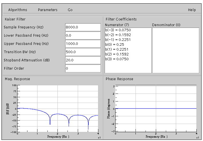 Filter Design